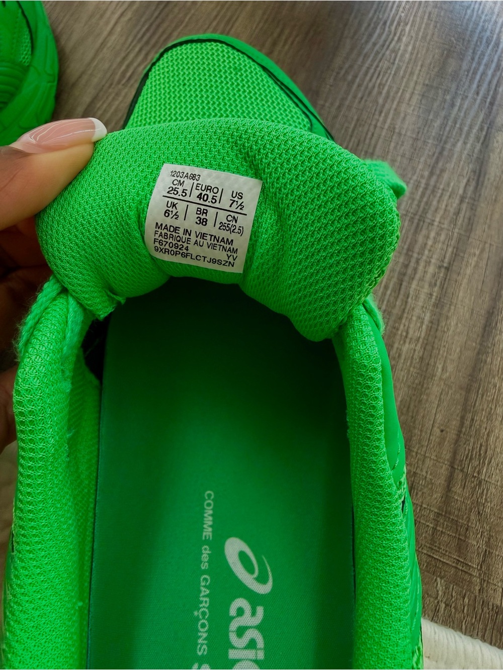 ASICS Gel-Nunobiki Comme des Garcons Sneakers - Picture 4 of 4